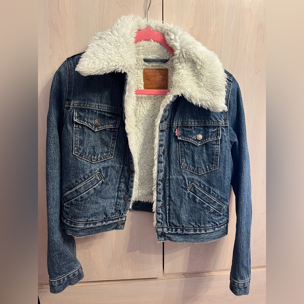 Levi Sherpa Jean jacket